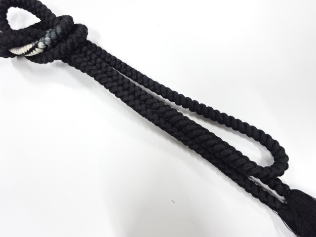 正絹　手組帯締め